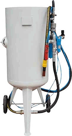 Automatic Pressure Wet Blasting Pot